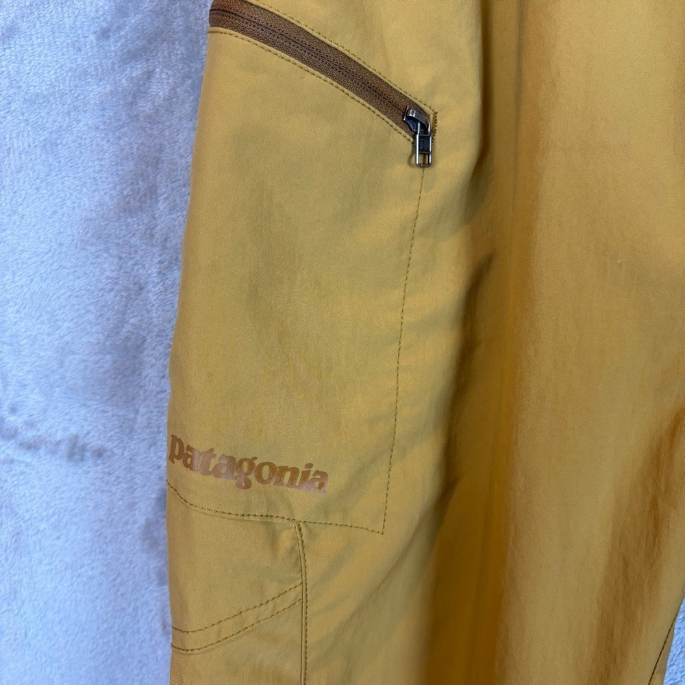 Patagonia W’s RPS Rock Pants Yellow Gold Sz 6 - Picture 3 of 10